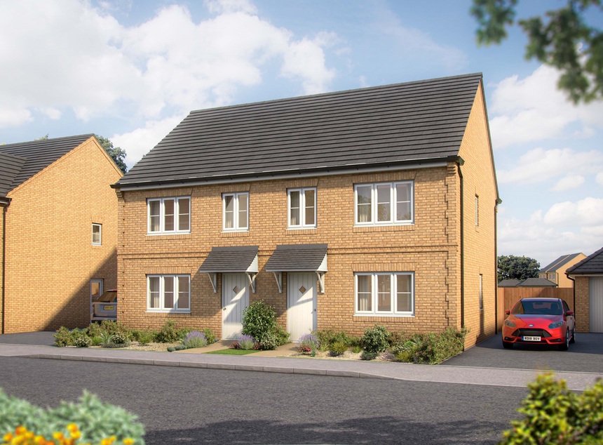 Home 156 The Hazel Judith Gardens New Homes For Sale in Sawtry